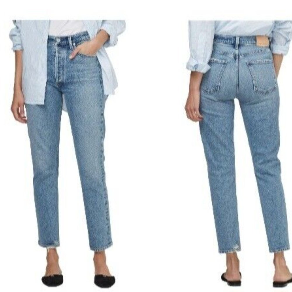 CITIZENS OF HUMANITY CHARLOTTE HIGH RISE STRAIGHT LEG JEANS - SIZE 29